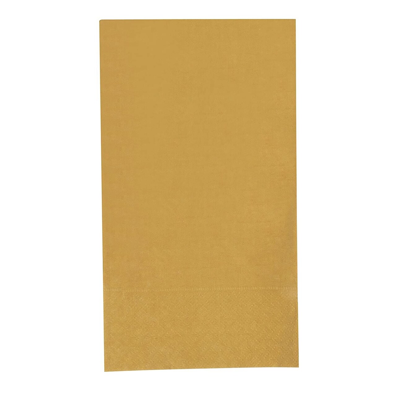 120-Pack Gold Dinner Napkins for Party - Disposable Gold Paper Napkins for Wedding, Birthday, Graduation, 7.5x4.25 In